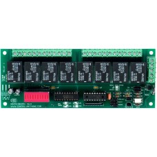 RS-232 8-Channel Relay Controller with General Purpose SPDT Relays